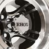 Picture of Wheel, RHOX Brickyard 8x7 4-Spoke Machined with Black