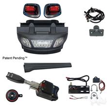 Picture of Standard Street Legal LED Light Bar Bumper Kit with Brake Switch for E-Z-Go TXT 2014-Up