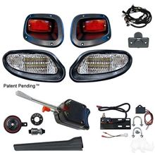Picture of Basic Street Legal LED Factory Light Kit with Brake Switch for E-Z-Go TXT 2014-Up