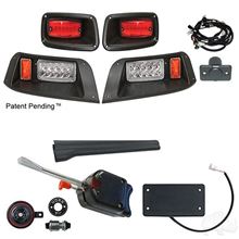Picture of Basic Street Legal LED Adjustable Light Kit with OE Fit Brake Switch for E-Z-Go TXT 1996-2013