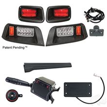 Picture of Deluxe Street Legal LED Adjustable Light Kit with OE Fit Brake Switch for E-Z-Go TXT 1996-2013