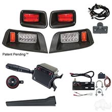 Picture of Deluxe Street Legal LED Adjustable Light Kit with Brake Switch for E-Z-Go TXT 1996-2013