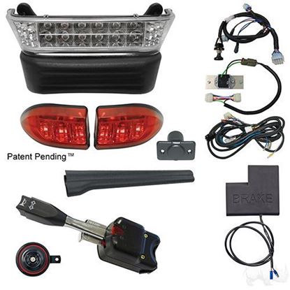 Picture of Standard Street Legal LED Light Bar Kit and OE Fit Brake Switch Club Car Precedent Electric 2008.5-Up with 8V Batteries