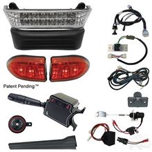 Picture of Deluxe Street Legal LED Light Bar Kit and Linkage Activated Brake Switch Club Car Precedent Electric 2008.5-Up with 8V Batteries