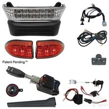 Picture of Standard Street Legal LED Light Bar Kit and Linkage Activated Brake Switch Club Car Precedent Electric 2008.5-Up with 12V Batteries