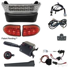 Picture of Deluxe Street Legal LED Light Bar Kit and Linkage Activated Brake Switch Club Car Precedent Electric 2008.5-Up with 12V Batteries