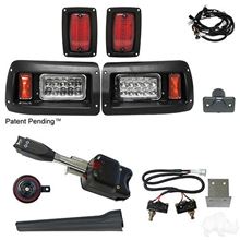 Picture of Standard Street Legal LED Adjustable Light Kit with Micro Switch Brake Switch for Club Car DS 1993-Present