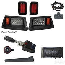 Picture of Yamaha G14/G16/G19/G22-GMAX Standard Street Legal LED Adjustable Light Kit with Pedal Mount Brake Switch