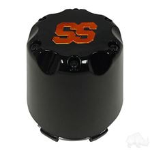 Picture of Snap-In Center Cap, Black with Orange SS