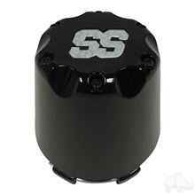 Picture of Snap-In Center Cap, Black with Silver SS