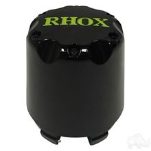 Picture of Snap-In Center Cap, Black with Green RHOX