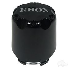 Picture of Snap-In Center Cap, Black with Silver RHOX
