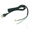 Picture of AC Cord, 3 prong plug, for Chargers, Universal Fitment