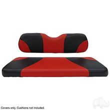 Picture of Seat Cover Set, Rear, Sport Black/Red