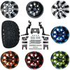 Picture of Club Car DS 2009-Up 6" Spindle Lift Kit, 22x11-10 All Terrain Tires, and Vegas Wheels - Choose Your Wheel