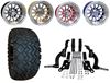 Picture of Club Car DS 2003.5-2009 6" Spindle Lift Kit, 22x10.5-12 All Terrain Tires, and Phoenix Wheels - Choose Your Wheel