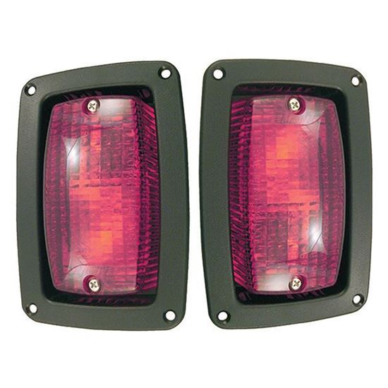 Picture of LED Taillights fit Club Car DS, E-Z-Go, Yamaha
