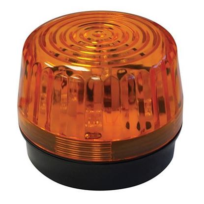 Picture of Low Profile LED Amber Strobe, 12-24 VDC