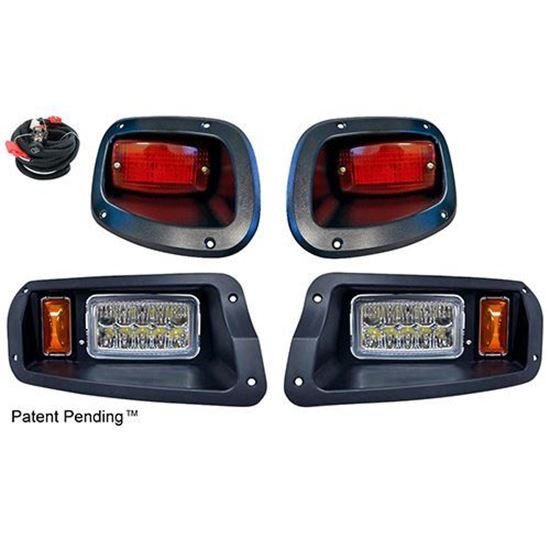 Picture of E-Z-Go TXT 2014-Up LED Adjustable Light Kit with Plug & Play Wire Harness