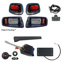 Picture of Basic Street Legal LED Adjustable Light Kit with OE Fit Brake Switch for E-Z-Go TXT 2014-Up