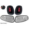 Picture of E-Z-Go RXV 2008-2015 LED Factory Clear Lens Light Kit with Plug & Play Harness