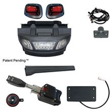 Picture of Standard Street Legal LED Light Bar Bumper Kit with OE Fit Brake Switch for E-Z-Go TXT 2014-Up