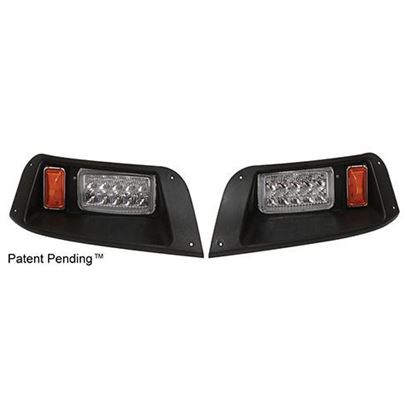 Picture of LED Adjustable Headlights with Bezels, E-Z-Go TXT 1996-2013