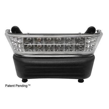 Picture of LED Headlight Bar with Bumper Only, fits Club Car Precedent RHOX Light Kits