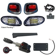 Picture of Standard Street Legal LED Factory Light Kit with OE Fit Brake Switch for E-Z-Go TXT 2014-Up