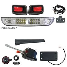 Picture of Basic Street Legal LED Light Bar Kit with OE Fit Brake Switch for E-Z-Go Medalist/TXT 1994.5-2013