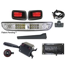 Picture of Deluxe Street Legal LED Light Bar Kit with Pedal Mount Brake Switch for E-Z-Go Medalist/TXT 1994.5-2013