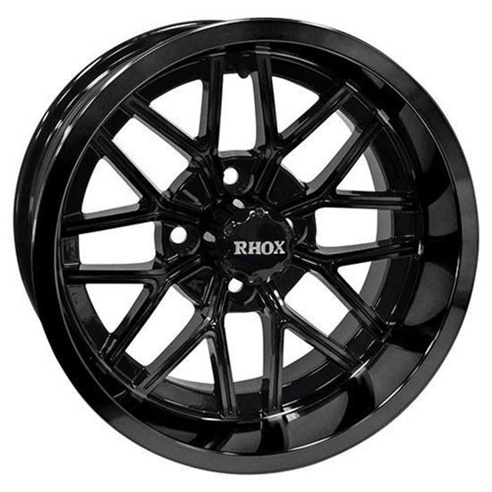 Picture of Wheel, RHOX RX281 Gloss Black 14x7