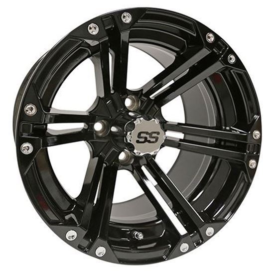 Picture of Wheel, RHOX RX351 Gloss Black 14x7