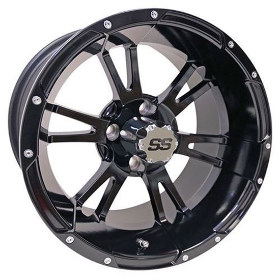 Picture of Wheel, RHOX RX341 Gloss Black 14x7