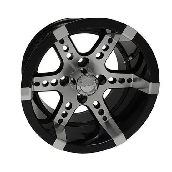 Picture of Wheel, RHOX RX260 Machined with Black 14x7