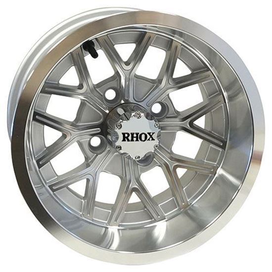 Picture of Wheel, RHOX RX284 Machined with Silver 12x6