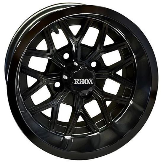 Picture of Wheel, RHOX RX284 Gloss Black 12x6