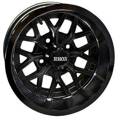 Picture of Wheel, RHOX RX283 Gloss Black 12x7