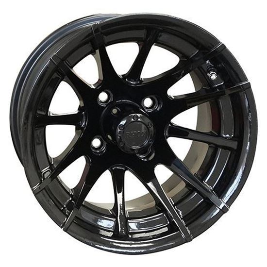 Picture of Wheel, RHOX RX104 12-Spoke Black 12x7