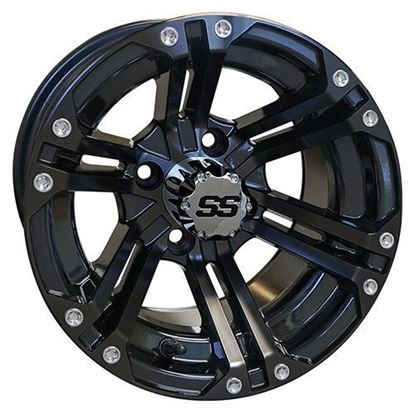 Picture of Wheel, RHOX RX331 Gloss Black 12x7