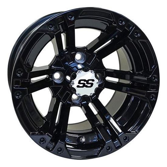 Picture of Wheel, RHOX RX334 Gloss Black 12x7