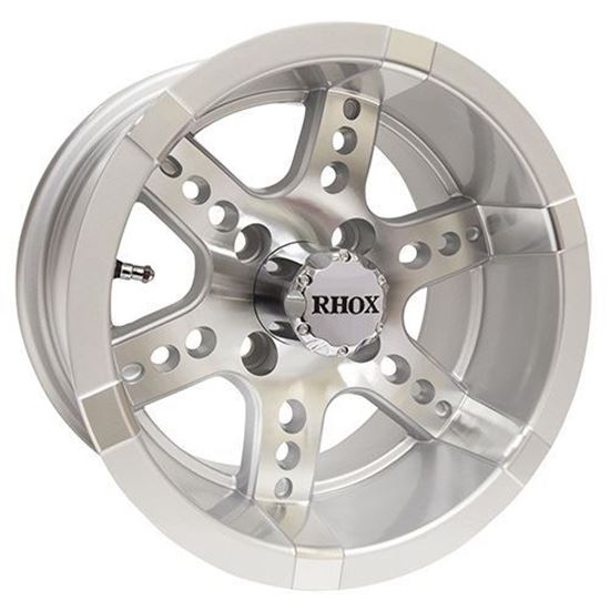 Picture of Wheel, RHOX RX251 Machined with Silver 12x7