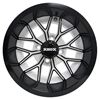 Picture of Wheel, RHOX RX284 Gloss Black with White 12x6
