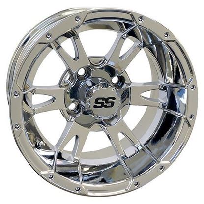 Picture of Wheel, RHOX RX322 Chrome 12x7