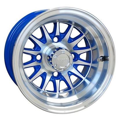 Picture of Wheel, RHOX Phoenix Machined with Blue 10x7