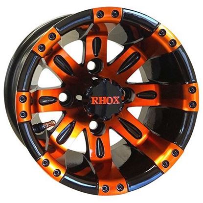 Picture of Wheel, RHOX Vegas Black with Orange 10x7