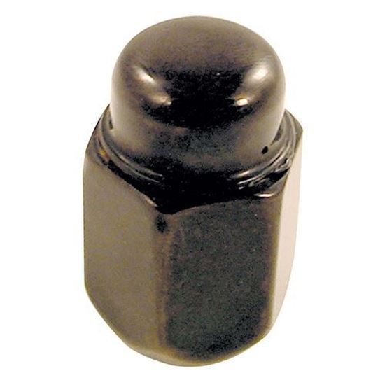 Picture of Standard Flat Black Lug Nut (Single) for Club Car & E-Z-Go Wheels