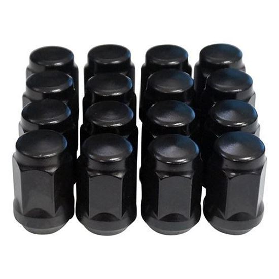 Picture of Metric Flat Black Lug Nut (Set of 16) for Yamaha Wheels