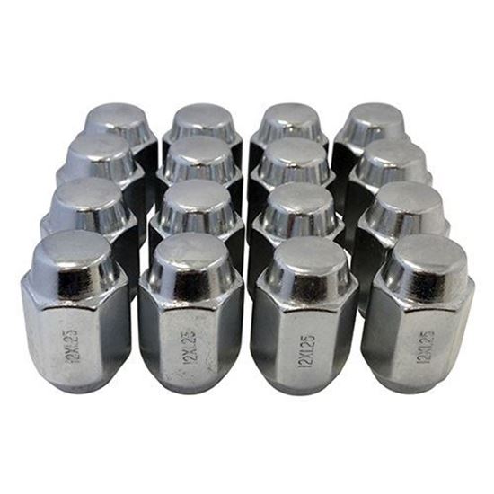 Picture of Metric Chrome Lug Nut (Set of 16) for Yamaha Wheels