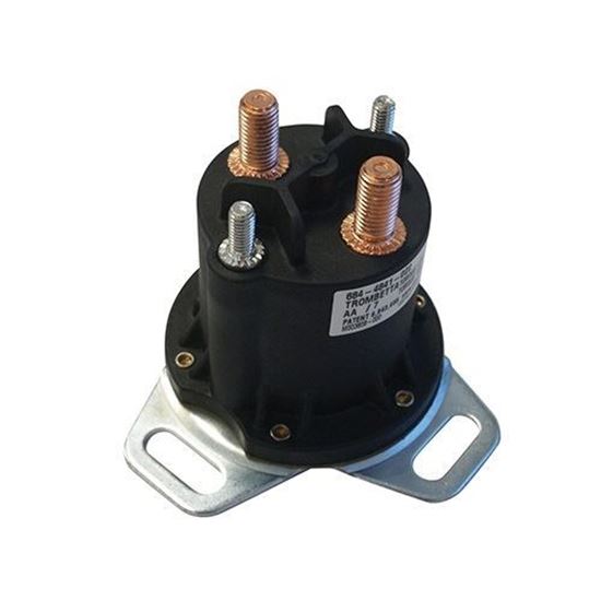 Picture of Solenoid, Heavy Duty, 48V 4 Terminal Copper, Club Car Electric 1995-1999 (Different Footprint)